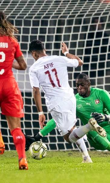 Qatar scores late to stun Switzerland 1-0 in friendly